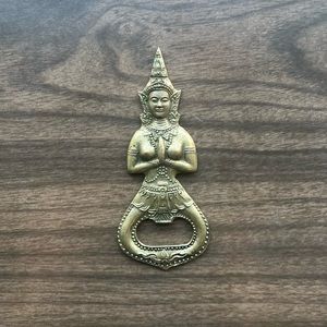 VINTAGE Pure Bronze Thai Bottle Opener VINTAGE